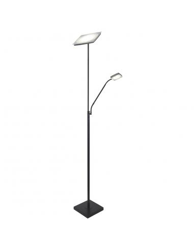 PIE SALON LAMBER NEGRO LED 30W+5W / 3180+300LM /4000K