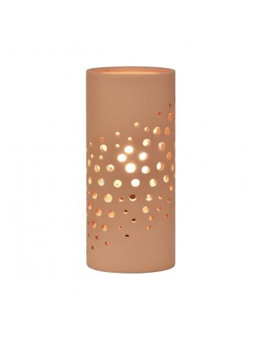 TERRACOTTA LAVA TABLE LAMP 1 X 40W E-14