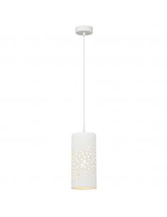 LAVA WHITE CERAMIC PENDANT 1 X 40W E-14