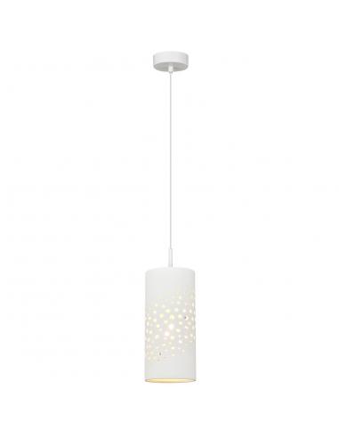 LAVA WHITE CERAMIC PENDANT 1 X 40W E-14