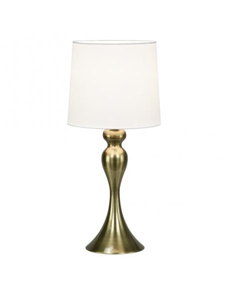 LOLA LEATHER TABLE LAMP 1 X 60W E-27
