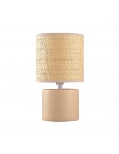 MALIA SAND/NATURAL TABLE LAMP 1 X 40W / E-14