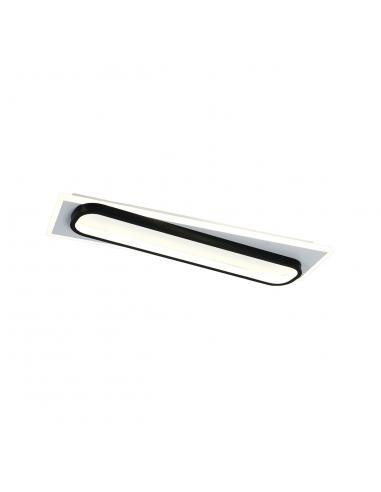 MANTIS WHITE-BLACK LED CEILING LIGHT 60W 4350LM 4000K- 60*15CM