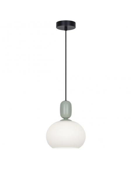 MINT GREEN PENDANT 1 X 60W E-27