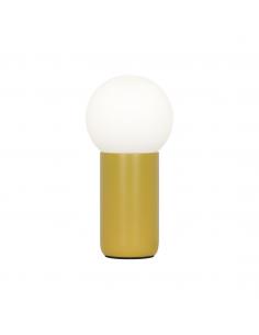 MINT YELLOW TABLE LAMP 1 X 40W E-14