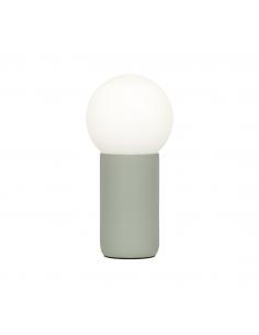 MINT GREEN TABLE LAMP 1 X 40W E-14
