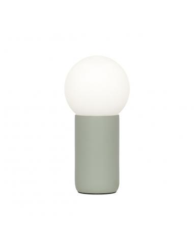 MINT GREEN TABLE LAMP 1 X 40W E-14