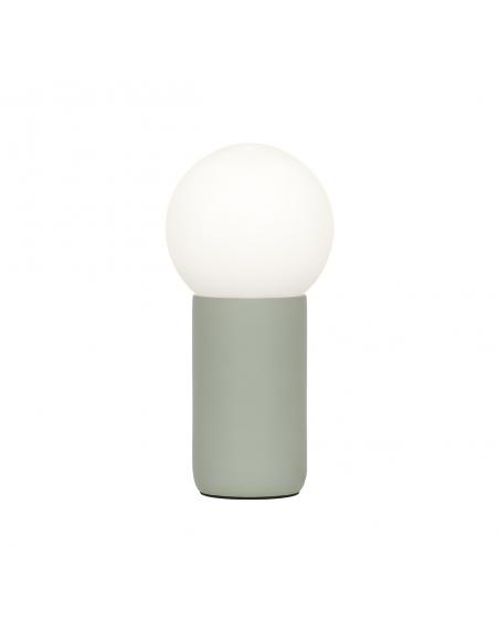 MINT GREEN TABLE LAMP 1 X 40W E-14