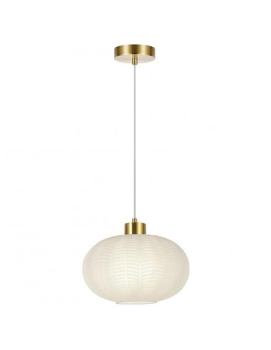 NAWA BRASS-OPAL PENDANT 1 X 60W E-27