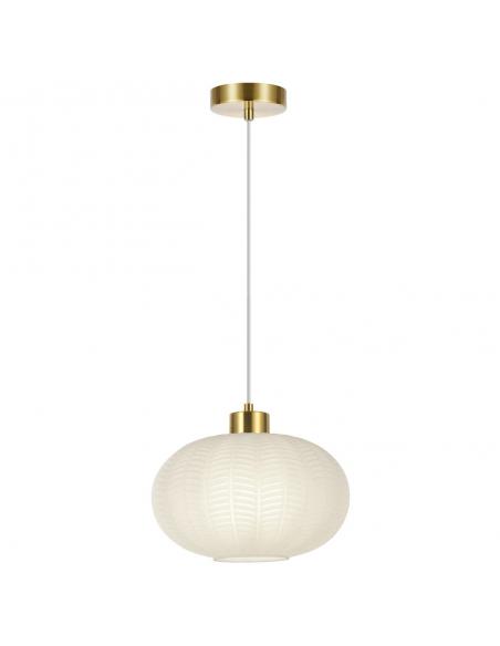 NAWA BRASS-OPAL PENDANT 1 X 60W E-27