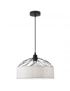 PRISON TOASTED LINEN PENDANT 1 X 60W E-27