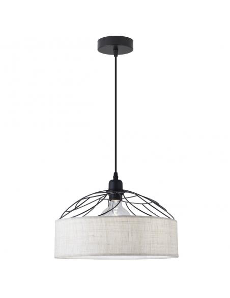 PRISON TOASTED LINEN PENDANT 1 X 60W E-27