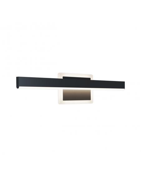 RIALTO BLACK LED WALL LIGHT 14W 4000K