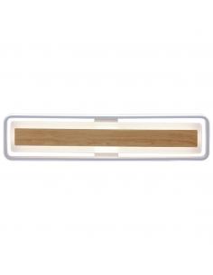 VOLANO WOOD-BLCO LED CEILING LIGHT 80W 6232LM 4000K- 80*18CM