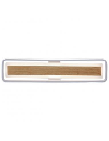 VOLANO WOOD-BLCO LED CEILING LIGHT 80W 6232LM 4000K- 80*18CM