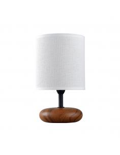 SOBREMESA ZEN MADERA OSCURA 1 X 40W / E-14