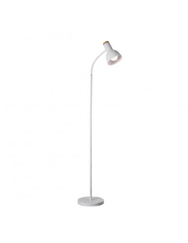 LIVING ROOM FOOT ANDER WHITE WOOD 1 X 60W E-27