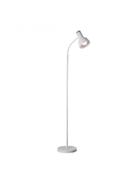 LIVING ROOM FOOT ANDER WHITE WOOD 1 X 60W E-27