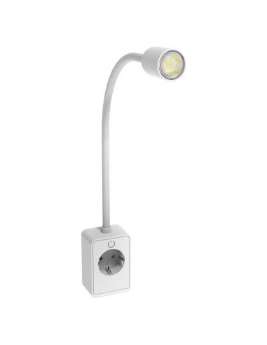 FLEXO USB ANT BLANCO LED 3W
