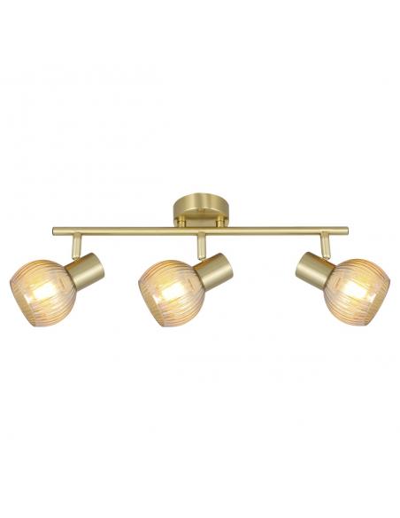 3L CORFE BRASS STRIP 3 X 40W E-14