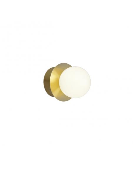 1L GIO BRASS WALL LIGHT 1 X 30W G-9