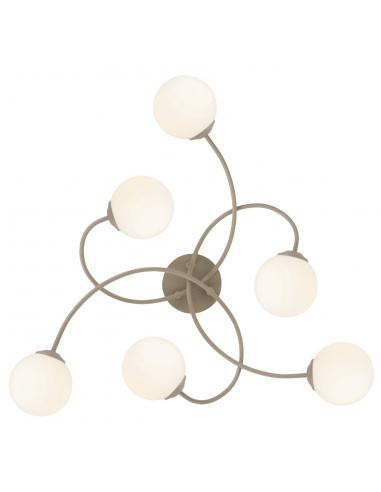 6L LUNA BEIGE CEILING LIGHT 6 X 30W G-9