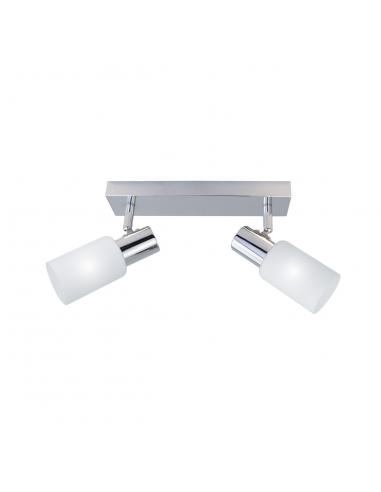 2L SAMBA CHROME STRIP 2 X 40W E-14