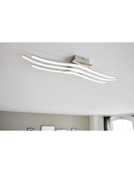 EGLO 31995 - RONCADE Wall / ceiling lamp in Aluminum, steel and Acrylic