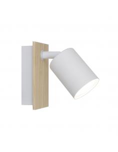 1L SMIT WHITE-WOOD SPOTLIGHT 1 X 50W GU-10