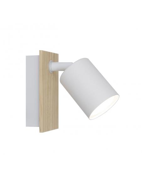 1L SMIT WHITE-WOOD SPOTLIGHT 1 X 50W GU-10