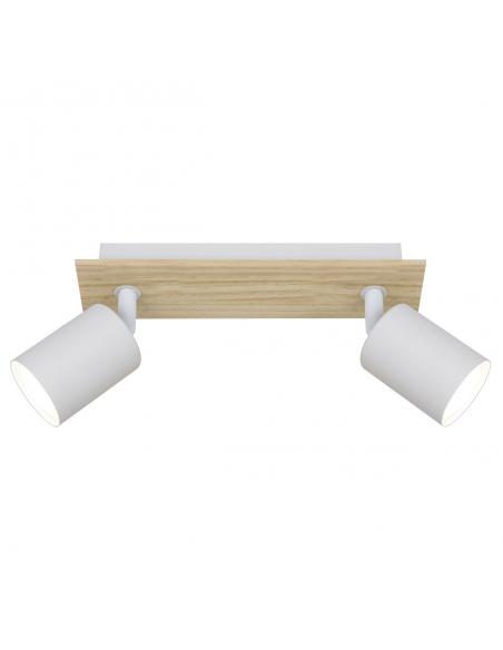 2L SMIT WHITE-WOOD STRIP 2 X 50W GU-10