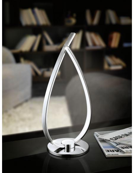 LED table lamp aluminum and steel - EGLO Roncade