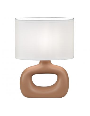 DALTON TERRACOTTA TABLE LAMP 1 X 40W E-14