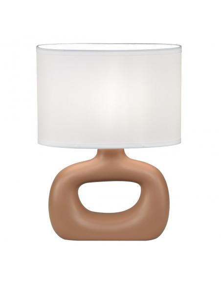 DALTON TERRACOTTA TABLE LAMP 1 X 40W E-14