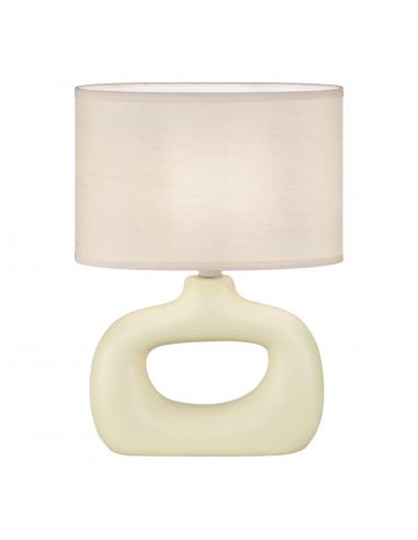 DALTON VANILLA TABLE LAMP 1 X 40W E-14-old