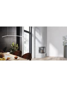 EGLO 32048 - LASANA LED pendant lamp in Aluminum, chrome steel and Acrylic 2