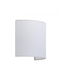 1L MERA IVORY LINEN WALL LIGHT 1 X 60W E-27