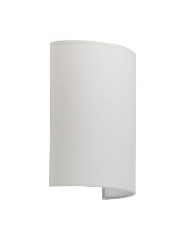 WALL LAMP 2L TALA COTÓN CRUDO 2 X 60W E-27