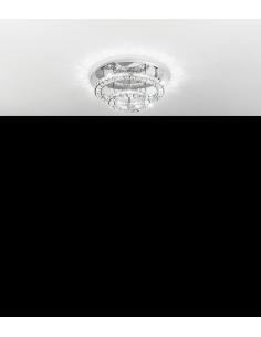 EGLO 39003 - TONERIA LED Ceiling Light in Chrome Stainless Steel and Glass 2