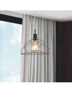 FARREL BLACK PENDANT 1 X 60W E-27 2