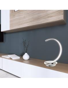 SOBREMESA UBER CROMO LED 8W 760LM 4000K 2