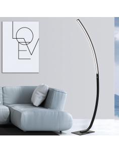 APOLLO BLACK MATTE LED LIVING ROOM FOOT 25W 2000LM 4000K 2