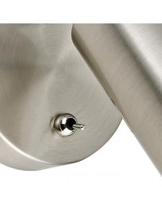 ANTIA METAL WALL LIGHT N.SATIN 1 X 50W GU10 2