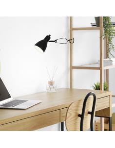 TULUM BLACK-WHITE TABLE LAMP 1 X 40W E-14 2