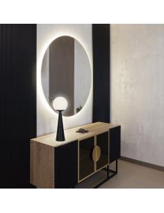PATRICK BLACK-OPAL TABLE LAMP 1 X 25W E-27 2