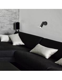 1L ANTIA BLACK WALL LIGHT 1 X 50W GU10 2