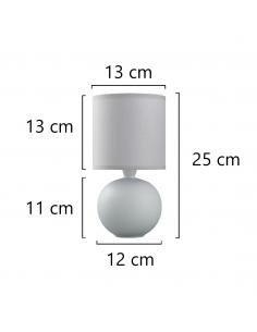 CAICOS WHITE TABLE LAMP 2