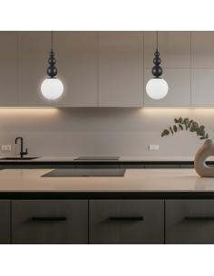 ELON 15 BLACK PENDANT 1 X 60W E-27 2