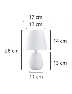 SENECA CERAMIC TABLE LAMP 2