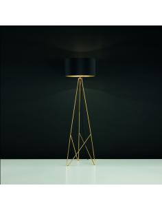 EGLO 39231 - CAMPORALE Living Room Lamp in Steel, brass and Textile 2